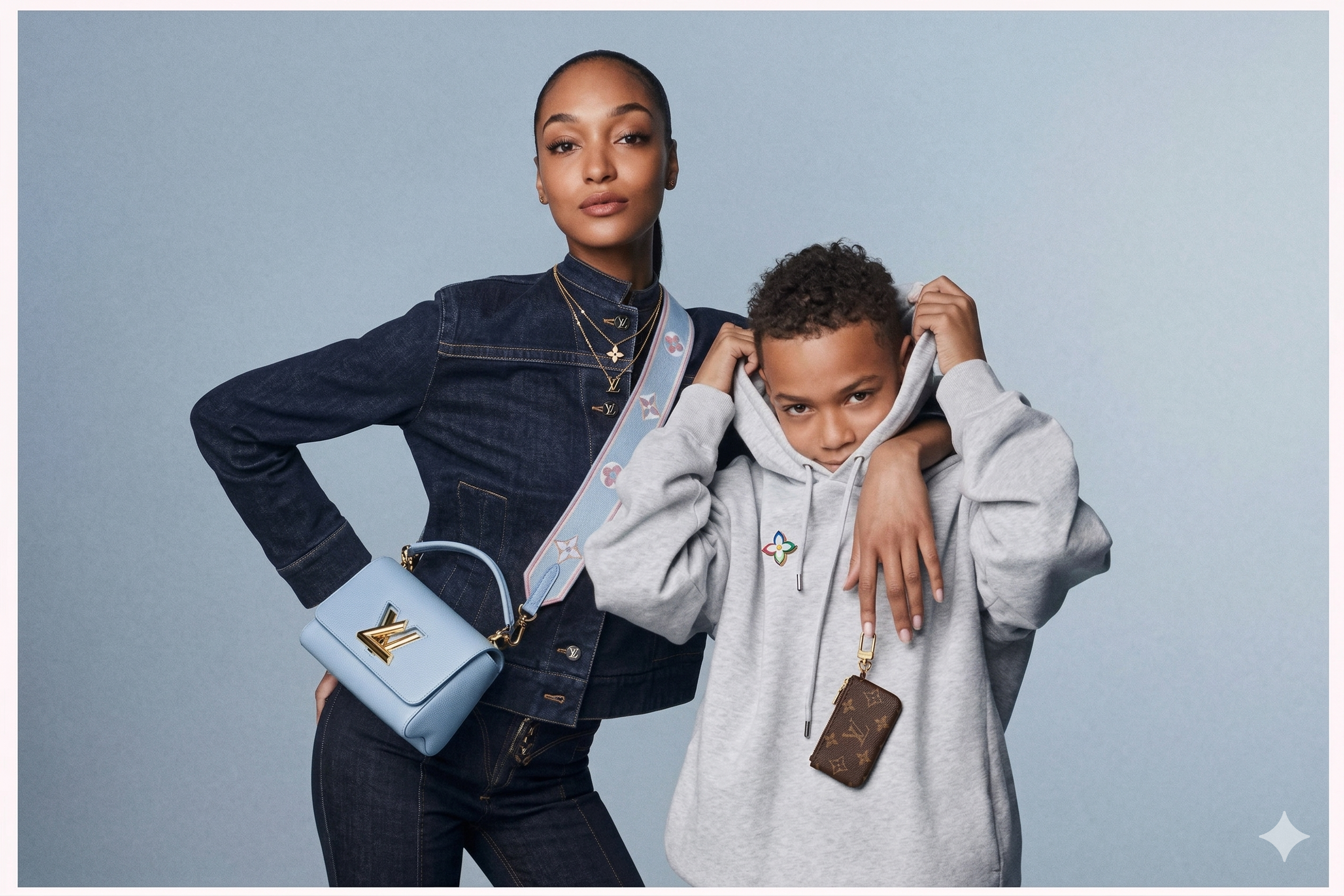 Elegant woman with luxury crossbody bag